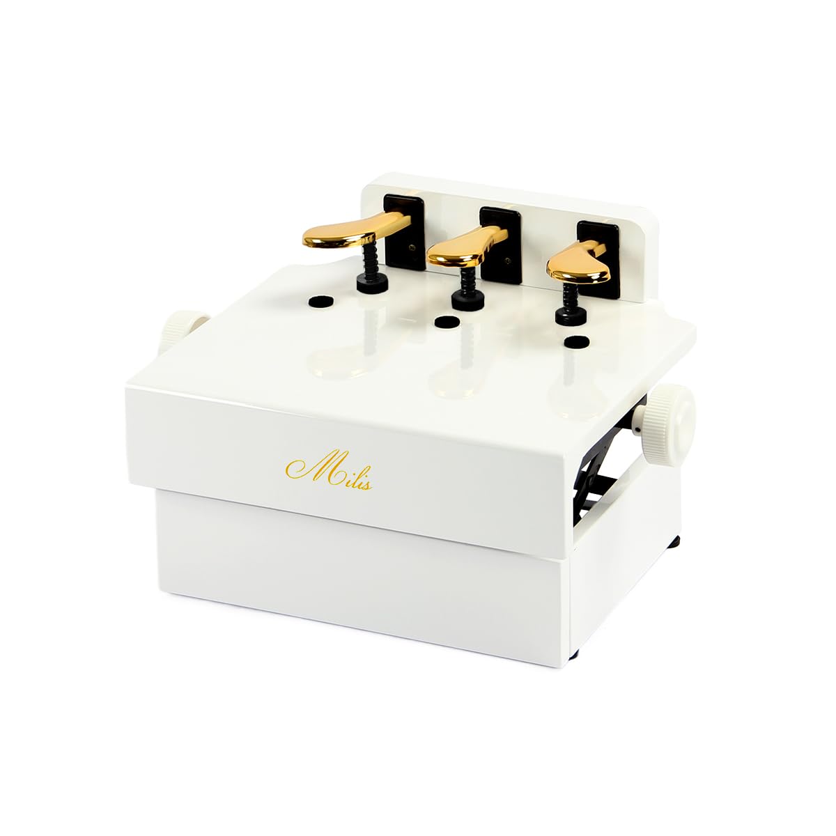 ピアノ　補助ペダル　ピアノ補助台　無段階高さ調節　簡単設置　PANK　ホワイト Amazon | RAKU ピアノ補助ペダル ピアノ補助台 無段階高さ調節 木製