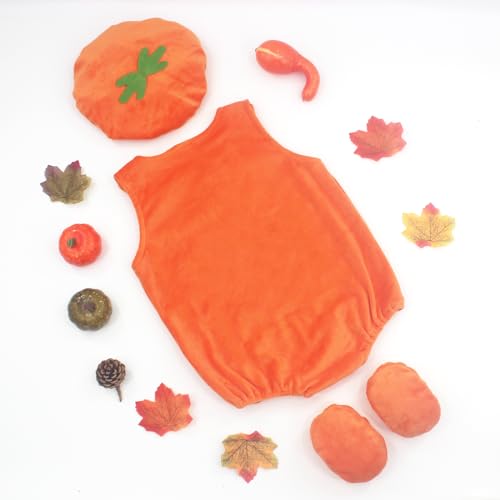 Disfraz de Calabaza para Bebé Recién Nacido 3-6 Meses miniatura 6