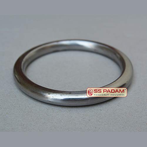 Image of SS Padam Handicraft Industries Iron Sarbloh 9MM Punjabi Sikh Kada for Men