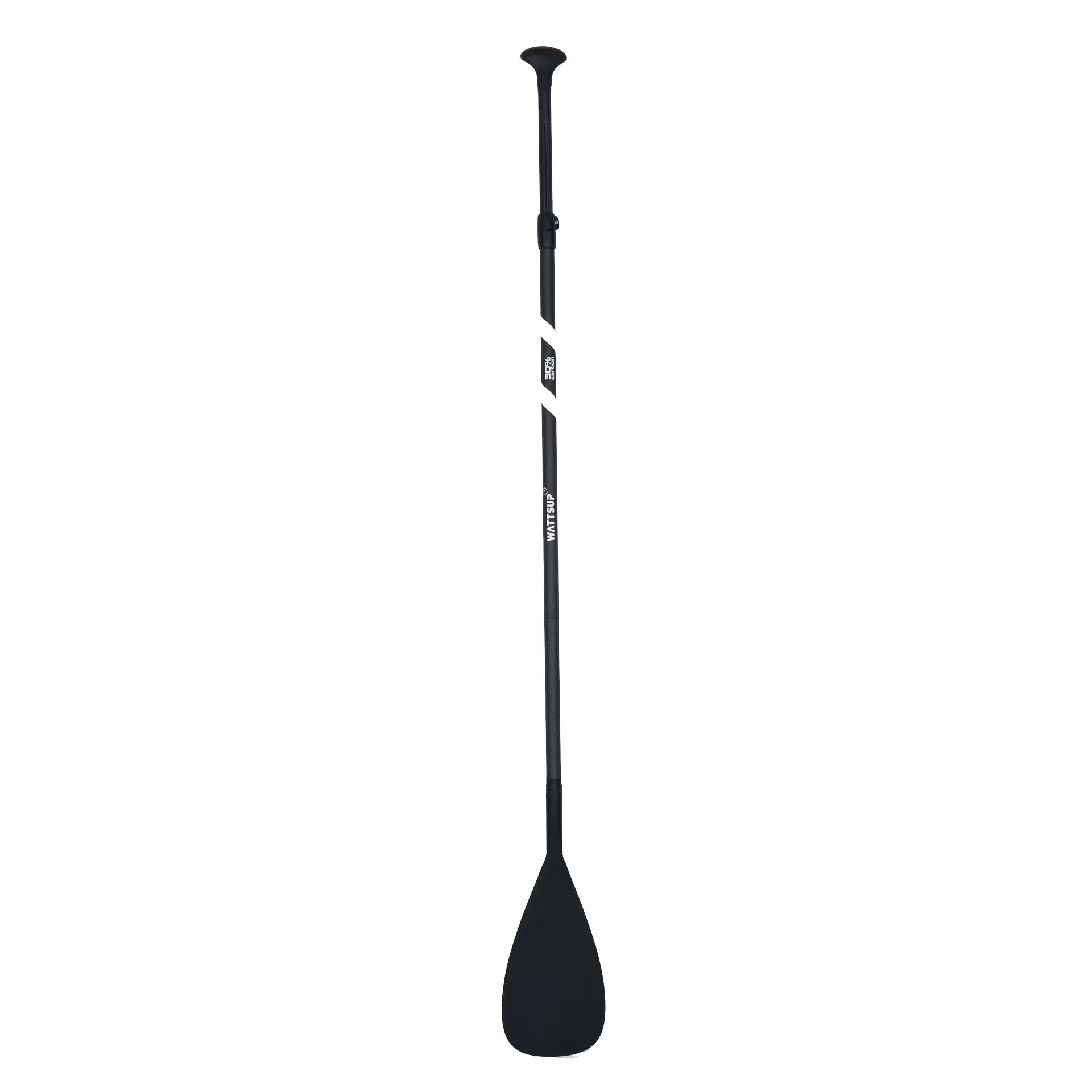 WattSUP – PB-WPAD572 – Paddel Sup – WattSUP Sup Paddel 30% Kohlefaser – 3 verstellbare Abschnitte – verstellbar von 165 bis 215 cm