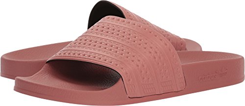 Image of adidas Womens Adilette Slide Casual Sandals Casual - Orange