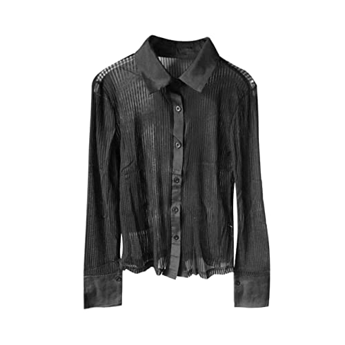 La mejor comparación de Blusa transparente encaje los mejores 10. 8 Imagen adicional