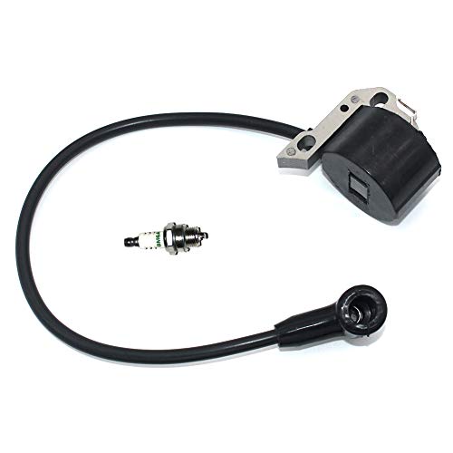 P SeekPro Ignition Coil Module Spark Plug for Stihl Chainsaw 015 015AV 015L 1114 404 3200 1110 400 7005