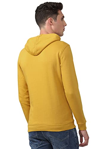 Image of Van Heusen Cotton Blend Hooded Neck Men Sweatshirt