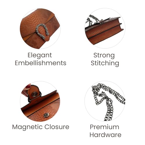 Image of covimy Purses for Women Trendy,Fashion Shoulder Bag Vegan Leather Crossbody Bag Small HandBag