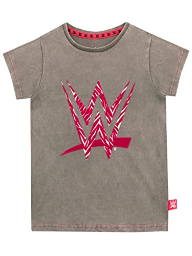 Image of WWE Girls T-Shirt 7 Gray