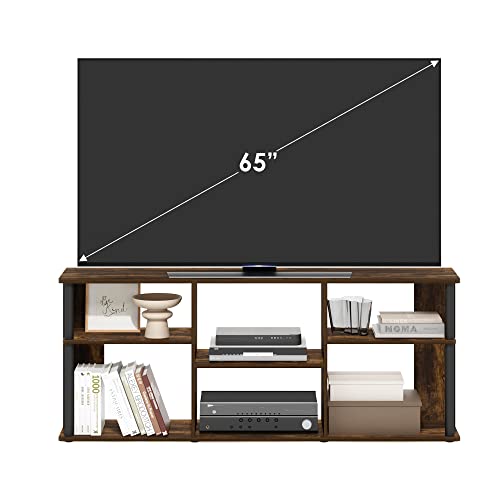 Furinno Econ TV Stand Entertainment Center, Espresso Best Deals and