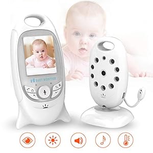 SmartBaby Babyfoon Met Camera Draadloze Babymonitor Video Babyphone Temperatuurbewaking voor Babybeveiliging