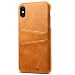 Wallet Case Compatible iPhone XS MAX, Slim PU Leather Back Case Cover, 6.5 inches, Khaki