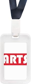 Course And Major Single Word Arts - Funda protectora para tarjetas de crédito, color rojo transparente