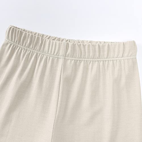 Kids Tales Bamboo Rayon Short Sleeve Pajamas Set 2 Pcs Girls Boys Solid Snug Fit Sleepwear Toddler Bamboo Viscose Jammies4