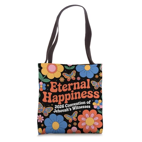 Jehovah's Witness 2026 Convention Eternal Happiness JW ORG Tote Bag miniatura 1