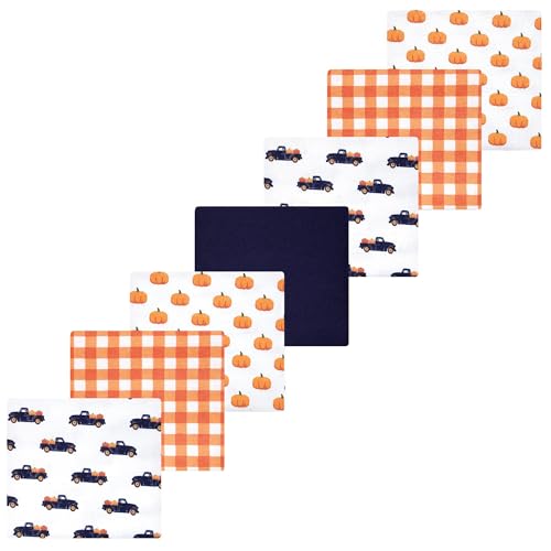 Image of Luvable Friends Little Treasure Flannel Receiving Blankets 7pk