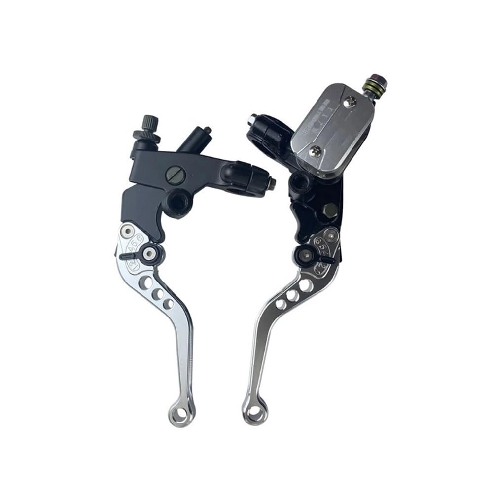 EMQDCAZ 22mm Brake Clutch Pump Master Cylinder Handles Motorcycle Lever Handlebar Hydraulic Accessories for ATV Electric Moto Brake Clutch Reservoir Levers