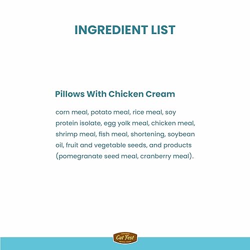 Image of BarkButler x Catfest Pillows with Chicken Creamy Filling Cat Treat Combo Pack, 30g x 3 |Made with Natural Ingredients |0% Artificial Flavor, Colour or Preservatives|for All Cats & Kittens Breed