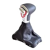 Fácil de instalar y usar: el pomo de cambio perfecto se instala de forma no destructiva, solo apretando el pomo, es fácil de instalar, simplemente quita el pomo viejo o dañado, y luego reemplázalo por un nuevo pomo, que complementará perfectamente tu coche.