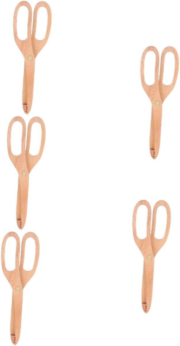 OUNONA 5pcs Baking Kitchen Scissors Clip Non-slip Bread Clamp for Barbecue Desserts and Cooking Heat-insulating Handle Versatile Kitchen Utensil for Home and Restaurant Use