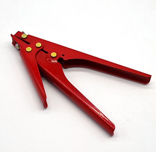 Maymaii Hs-519 Tie Gun Tensioning And Cutting Tool For Plastic Nylon Cable Tie Or Fasteners, All Metal Casing, 0.370 Inches Max Tie Width #TOP2