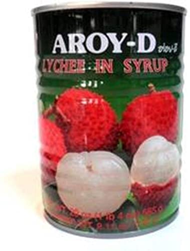 20oz Aroy-D Lychee in Syrup (Pack of 2) image 2