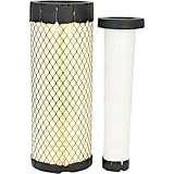 XYZIL Outer Inner Air Filter Kit 4164576 4164577 Compatible with Bobcat Kawasaki Ariens Bad Boy
