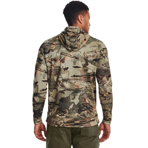 Under Armour Mens Expanse Camo Hoodie | Lightweight Breathable Fleece | Kangaroo Pocket for Hunting or Casual Wear2