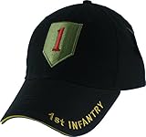 US Army 1st Infantry Embroidered Ball Cap