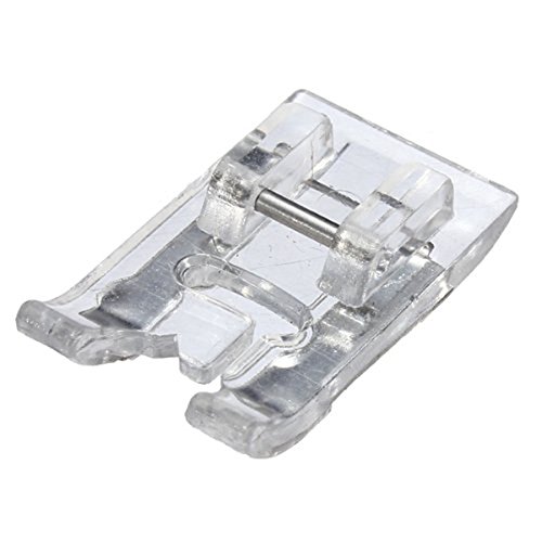 UEETEK Satin Stitch Presser Foot for Brother Singer Babylock Janome Kenmore
