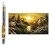 Hydor H2Show Lost Civilization Background with Application Gel, 31.5" x 15.75"