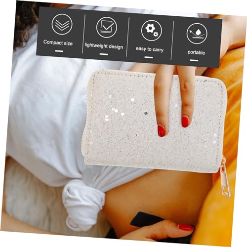 PU Leather Coin Purse Zipper Wallet for Women Fashionable Small Clutch with Versatile Card Slots Durable Design for Everyday Use Elegant3