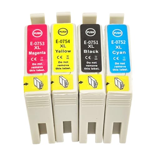 Cartouche d'encre T0751 T752 T0753 T0754 noire pour imprimante jet d'encre CX2900