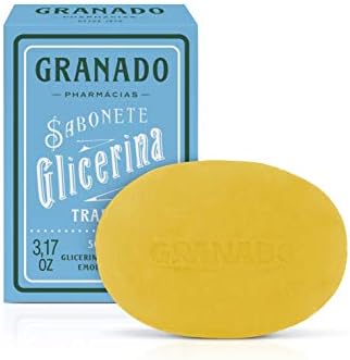 New Granado Sabonete Barra Vegetal Glicerina Tradicional 90 Gr Glycerin Collection - Glycerin Vegetable Bar Soap Classic Net 3.2 Oz