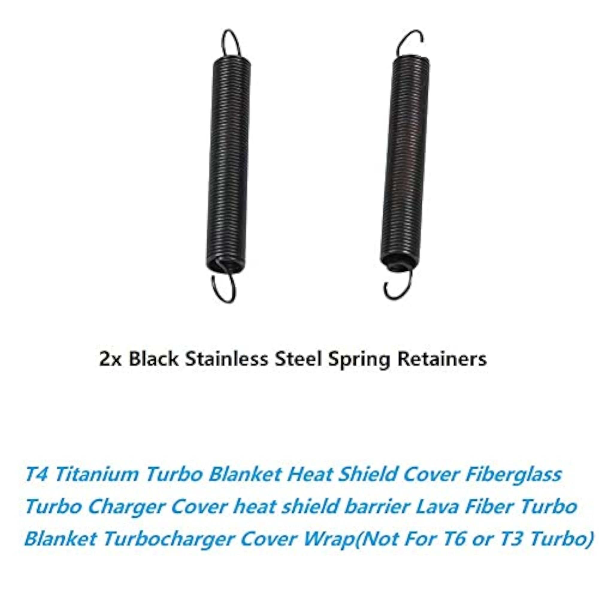 T4 Titanium Turbo Blanket Heat Shield Cover Wrap