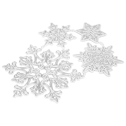 Qcwwy Troqueles de Metal para álbumes de Recortes, Acero Al Carbono de Alta Dureza, Molde de Corte DIY para Hacer Tarjetas, Decoración de álbumes, Manualidades de Papel, Grabado en Cuero, Suministros