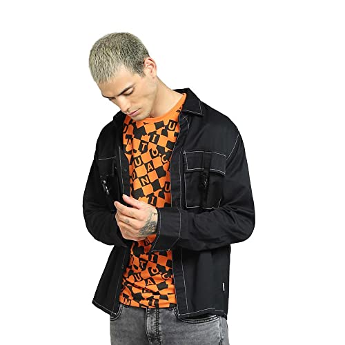 Image of Jack & Jones Men's Cotton Printed Regular Fit Crew Neck T-Shirt