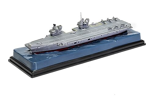 Corgi Diecast HMS Queen Elizabeth (R08) Queen Elizabeth-Class Aircraft Carrier 1:1250 Royal Navy Warship Military Display Model CC75000, Grey - Image 3