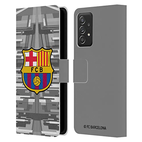 Regalo para fans del Barça funda tipo libro Samsung Galaxy A53 5G de cuero coleccionista