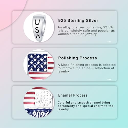 Image of LUXILLA Love You Best Friend Grandma Wife Heart Charm 925 Sterling Silver Charms Fit for Bracelets Necklace Jewelry Gift for Women