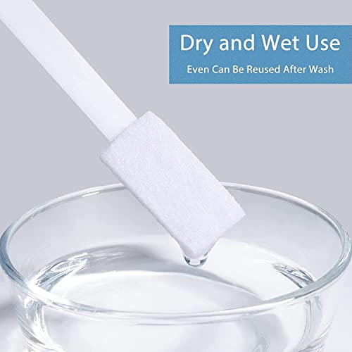 Image of Lumkew 60Pcs Crevice Cleaning Tools, Disposable Toilet Brush for Narrow Gaps, Small Cleaning Brushes for Small Spaces for Bathroom, Kitchen, Household