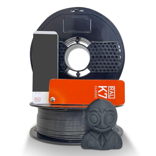Image of NFIL3D Premium HS PLA+ Midnight Grey - 3D Printing Filament | Compatible with All 3D Printers | 1.75mm | 1Kg Nett Weight