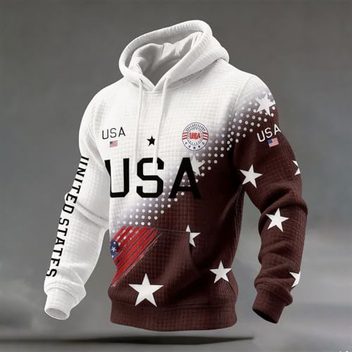 Sudadera impermeable de hombre con capucha para el exterior 7