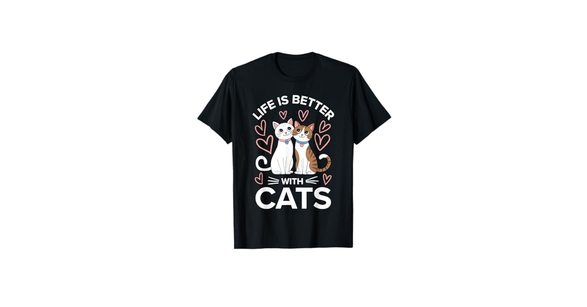 Amazon.com: Life Is Better With Cats Shirt Men Women Kids