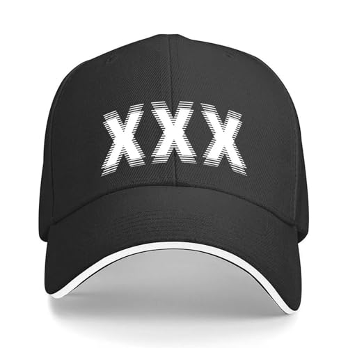 CTRLTSXUS XXX Casquette de Baseball Blanche 34 Bonnets de Soleil Casquette Anime Casquette de Luxe Femme Noire Beach Outlet Hommes