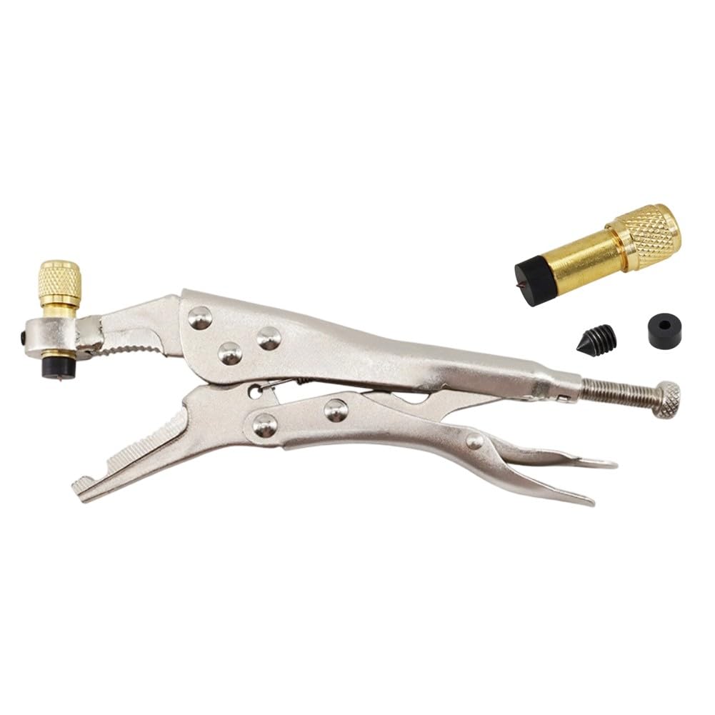 Manual Hydraulic Pliers CT-308 for Refrigeration & HVAC Recovery – Adjustable Grip, 14-Inch Brass Connector, 4–8 mm Line Compatibility, Alloy S(CT-308-SP1) — view 3