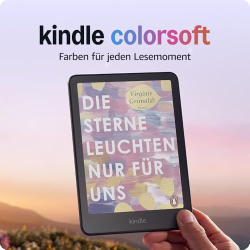 Amazon Kindle Colorsoft (neueste generation) – Mit Farb-Display und Frontlicht mit verstellbarer Farbtemperatur – 16 GB