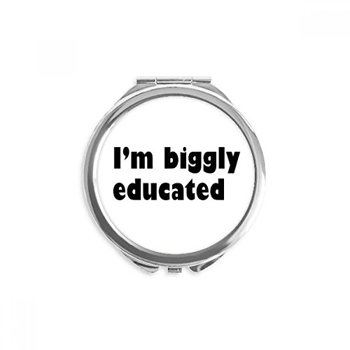 Miroir rond maquillage portable Je suis biggly Donald Trump dans votre sac à main