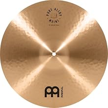 Pure Alloy Medium Crash — Pure Alloy medium crashes hit you with a bold punch filled with high, middle and low tones, followed by a well-balanced and bright sustain Effortless touch and clean sound — Meinl Pure Alloy cymbals are formed with fully lat...