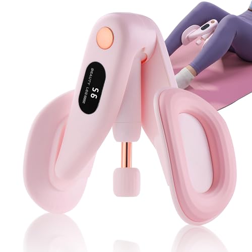 Image of Thigh Master 10-35KG Adjustable Pelvic Floor Muscle Trainer Portable Kegel Exercise Device Women Men Exercise Equipment for Gym Workout-Multi Color (Thigh Masters)