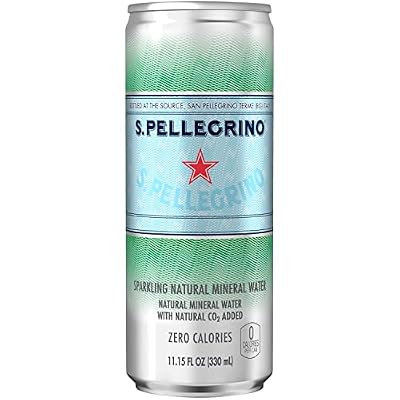 S.Pellegrino Sparkling Natural Mineral Water, 11.15 Fl Oz (pack of 8)