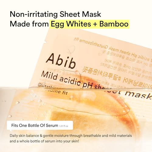 Abib Mild Acidic pH Facial Sheet Mask