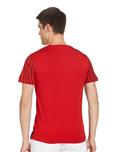Image of Max Men's Solid Slim Fit Tshirt
